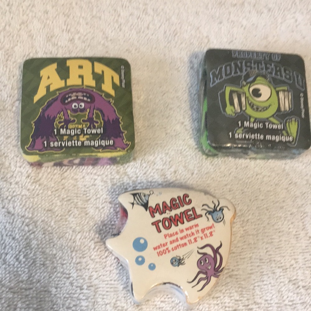 Monsters U towels